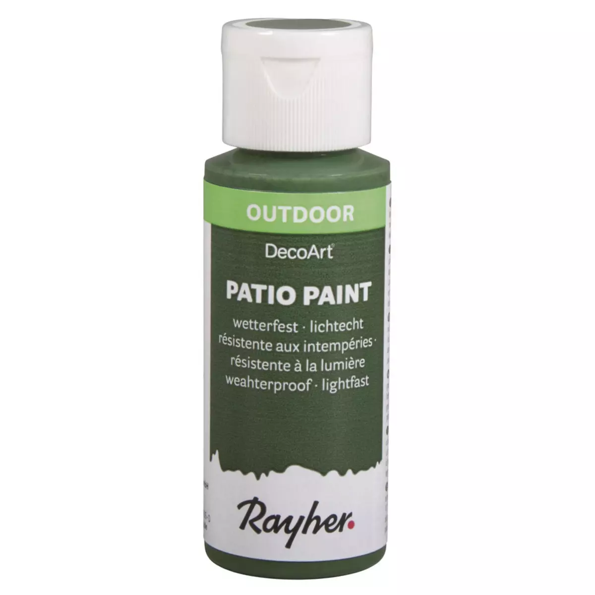 Rayher Patio Paint, artichaut, flacon 59 ml