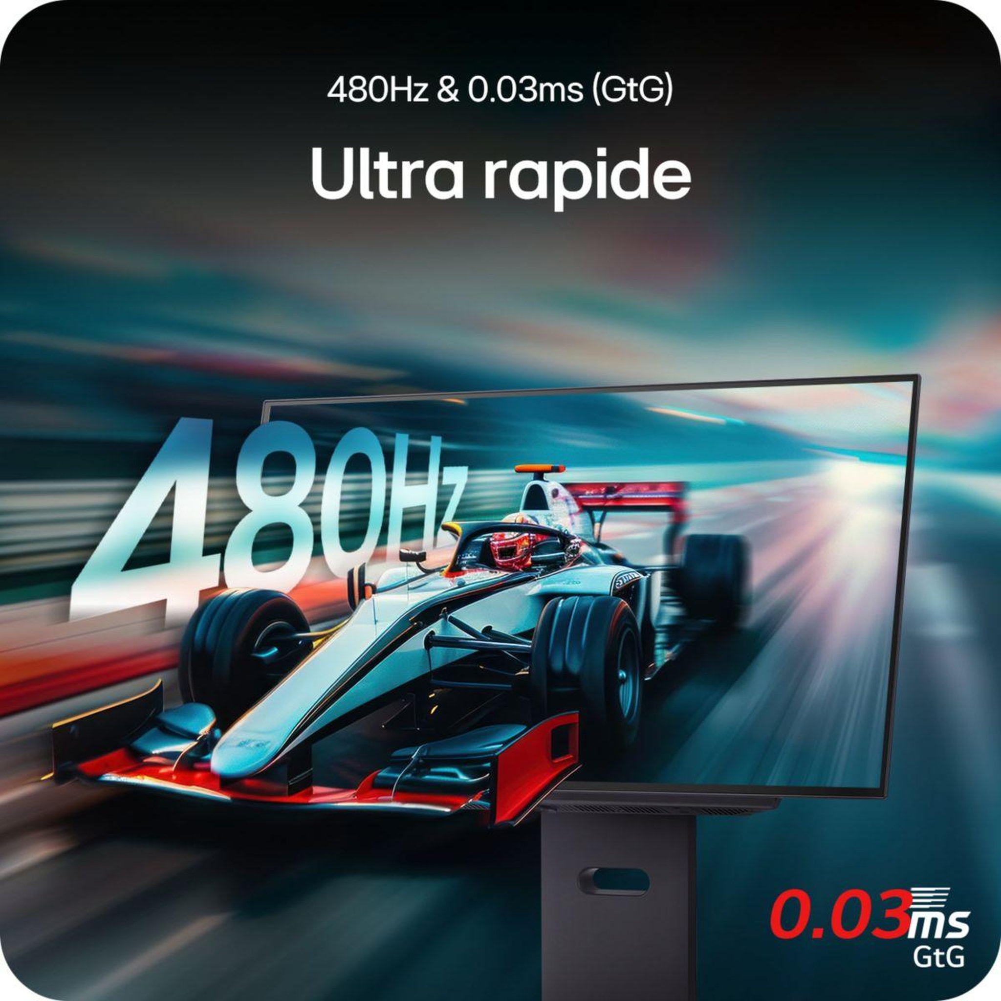 Voir la diapositive 3 : LG Ecran PC Gamer 27GX790A 27  QHD 480Hz OLED HDR True Black 400 HDMI 2.1 AMD FreeSync & G-Sync