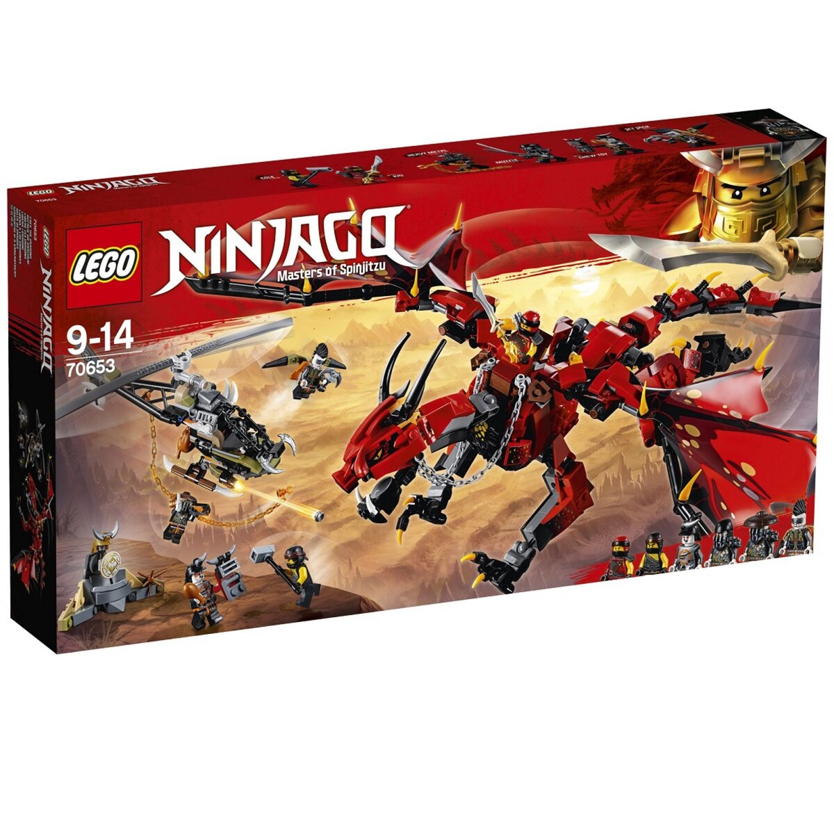 LEGO Ninjago 70653 - Le dragon Firstbourne 