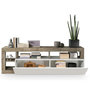 Voir la diapositive 3 : BEST MOBILIER Lou - meuble tv - 1 porte - 184 cm