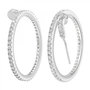 Voir la diapositive 1 : SC CRYSTAL Boucles d'oreilles SC Crystal ornées de Zirconium