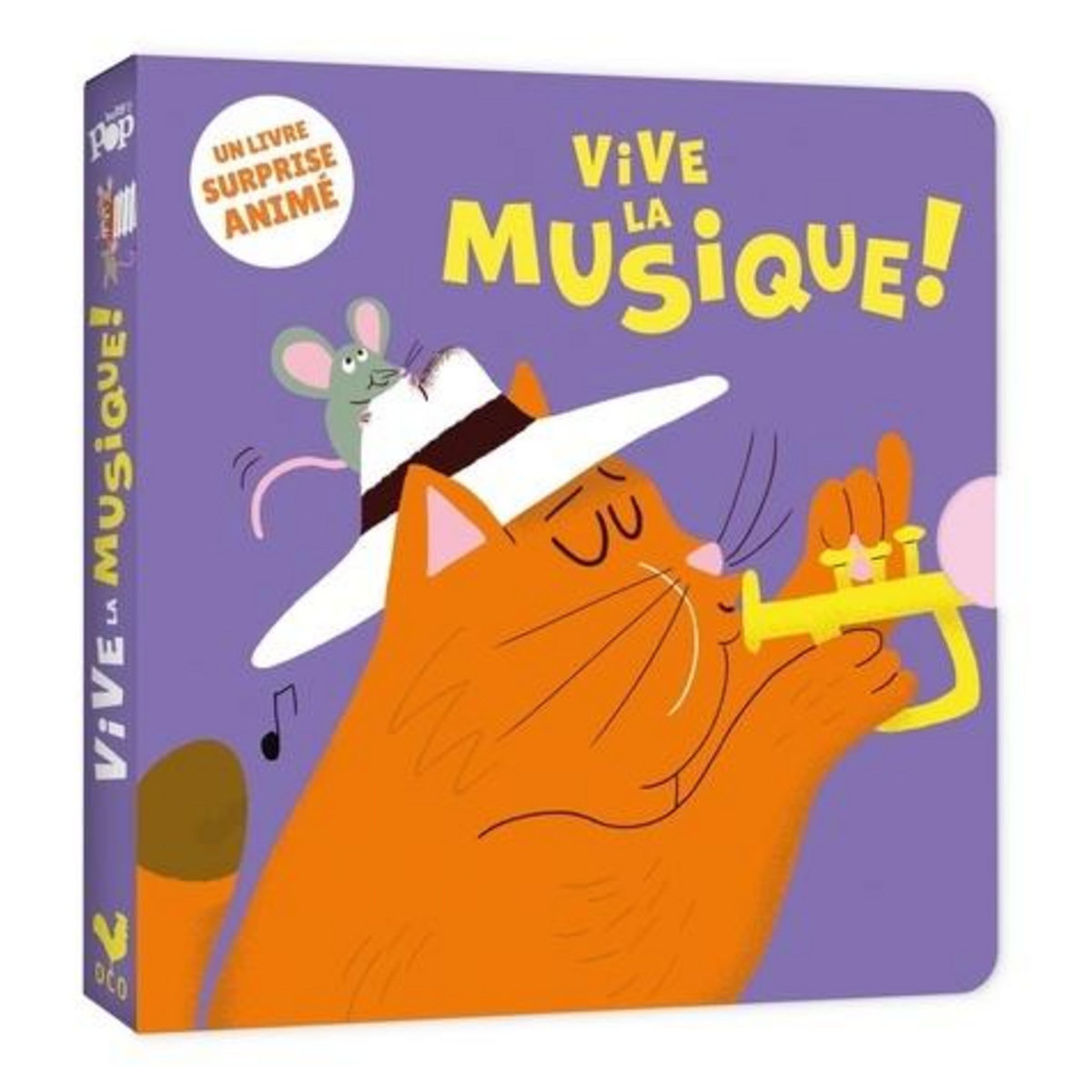VIVE LA MUSIQUE ! UN LIVRE SURPRISE ANIME, Carric Aurore