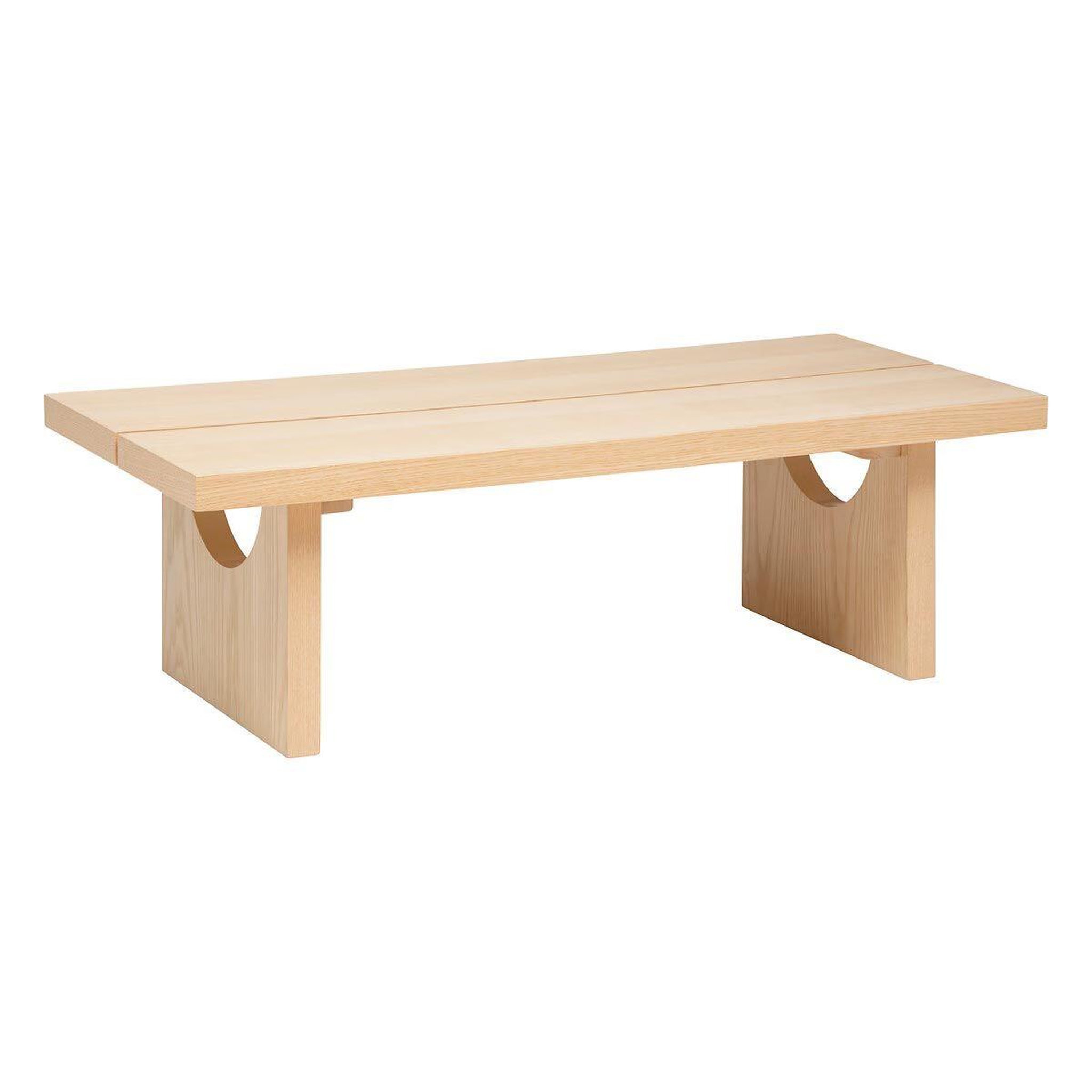 Voir la diapositive 1 : ATMOSPHERA Table basse design  arden  110cm beige