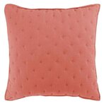 Paris Prix Housse de Coussin  Mellow  60x60cm Terracotta & Blanc