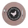 Voir la diapositive 1 : Paris Prix Set de Table Rond Imprimé  Galinot  36cm Multicolore