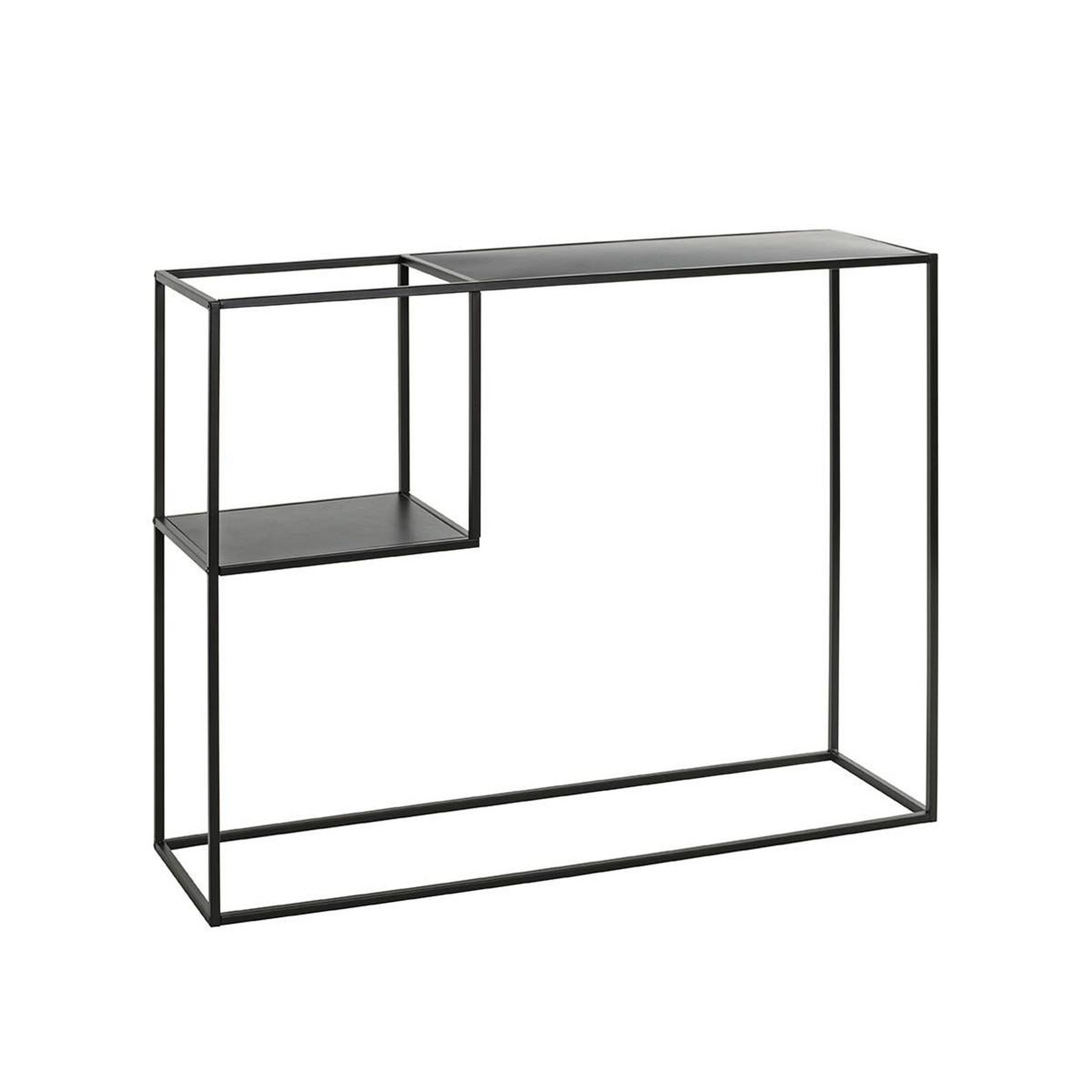 Paris Prix Console design en métal  soraya  100cm noir