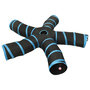 Voir la diapositive 1 : VIDAXL Tunnel pour chats a 5 voies Noir et bleu 25 cm Polyester