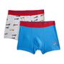 Voir la diapositive 1 : IN EXTENSO Lot de 2 boxers fantaisies garçon