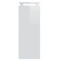 Voir la diapositive 5 : VIDAXL Table console blanc brillant 80x30x80 cm bois d'ingenierie