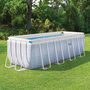 Voir la diapositive 4 : INTEX Piscine tubulaire Chevron rectangulaire 4,00 x 2,00 x 1,00 m - Intex