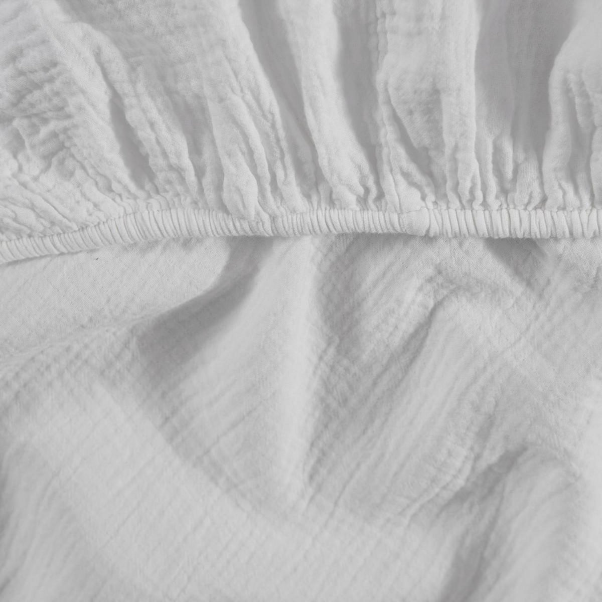 Sensei Maison Drap housse en gaze de coton bonnet 30 cm LOFT