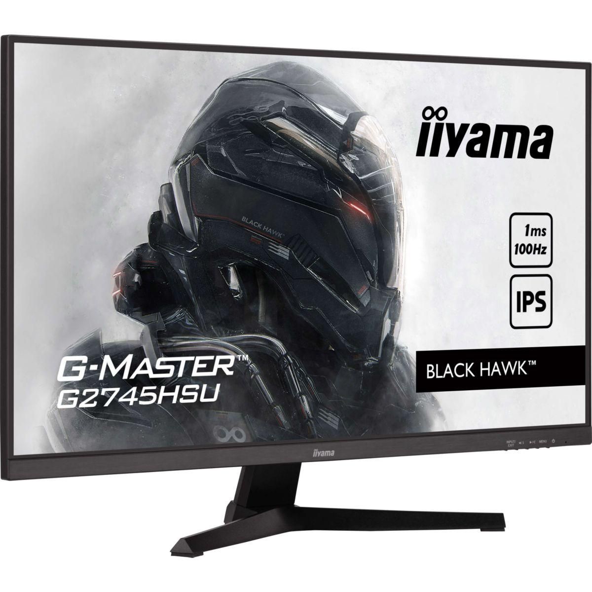 Iiyama Ecran PC Gamer G-MASTER G2745HSU-B2 27'' Plat IPS