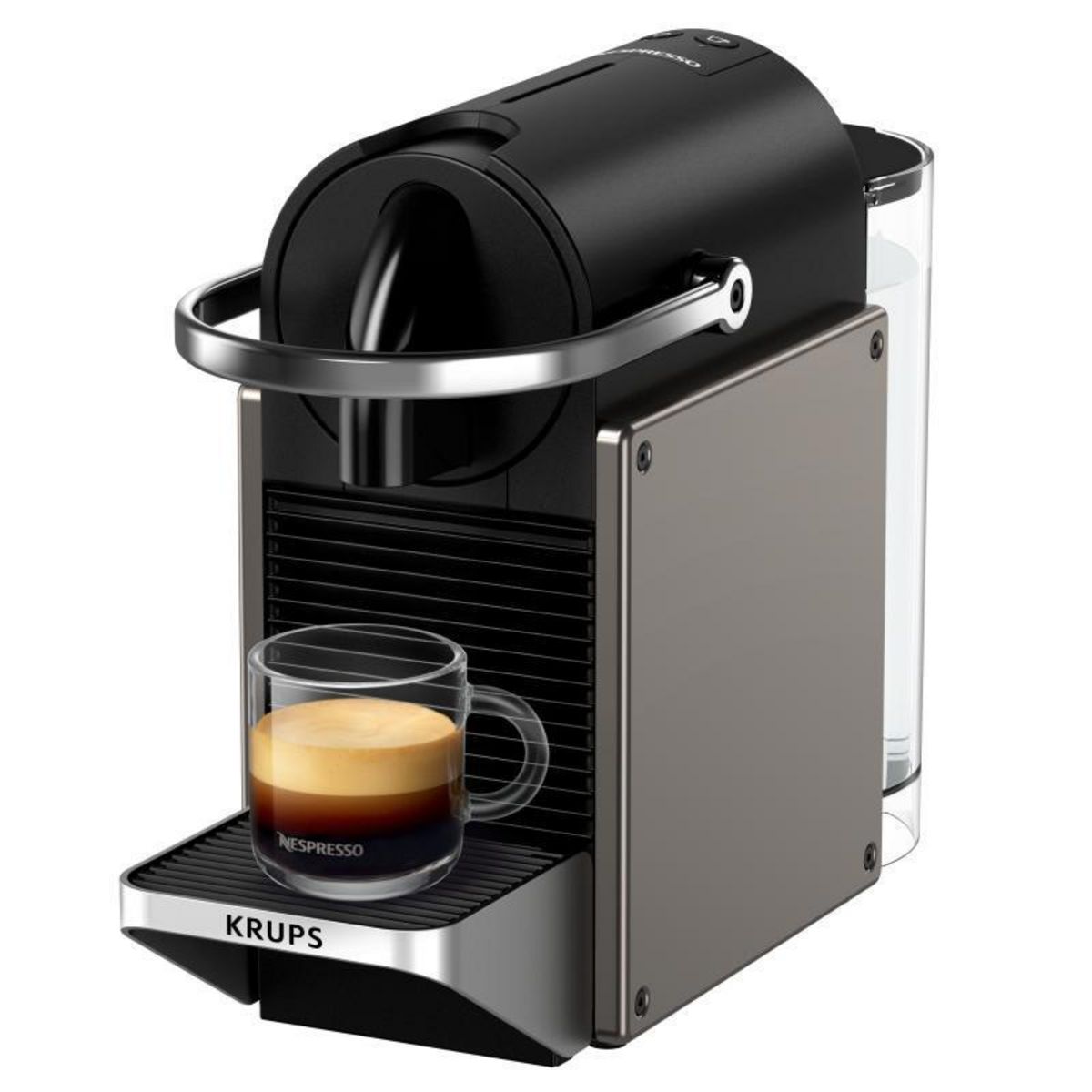 KRUPS Krups Coffeemachine Nespresso Pixie (XN306T) titan