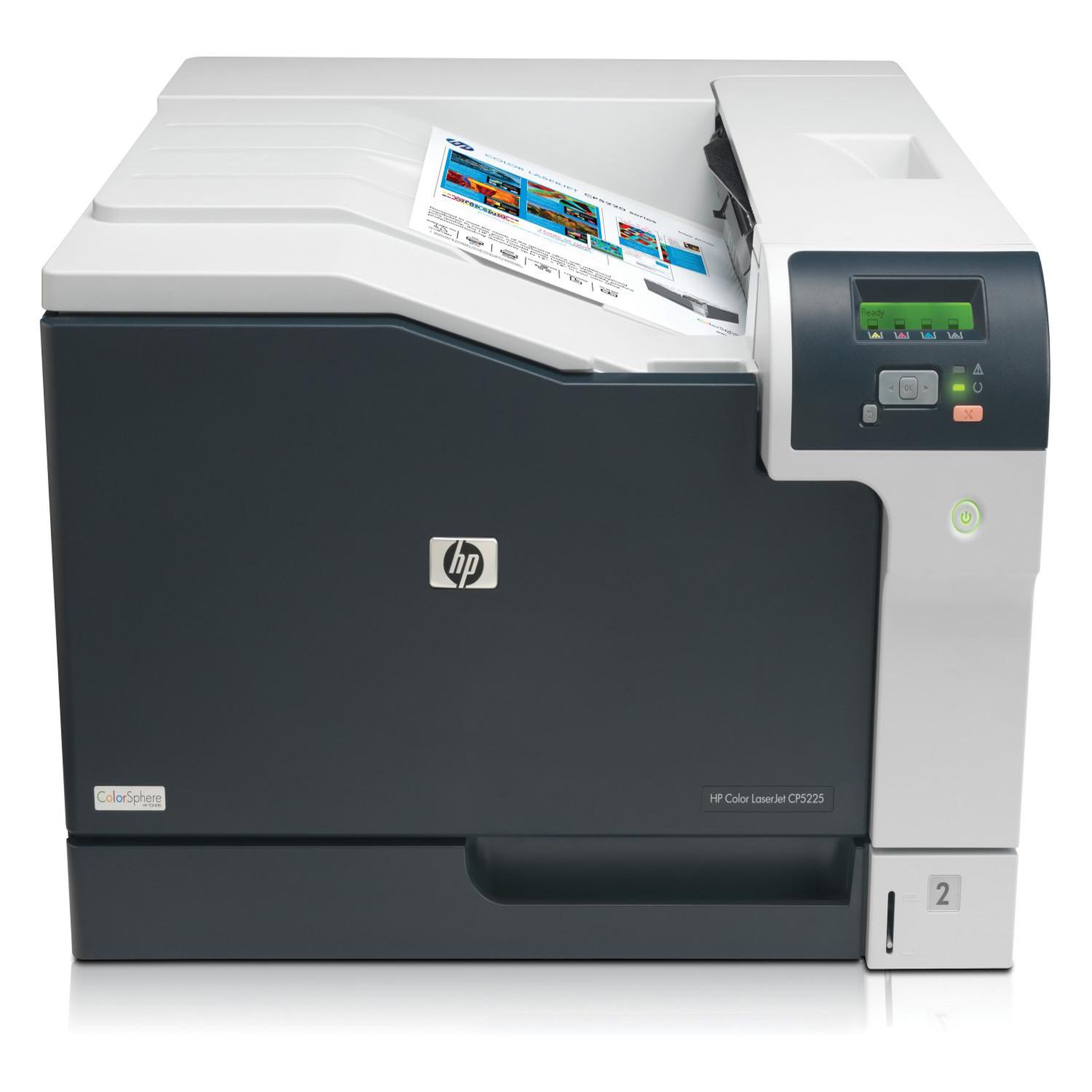 Voir la diapositive 3 : HP HP Printer Drucker Color LaserJet CP5225DN (CE712A B19)