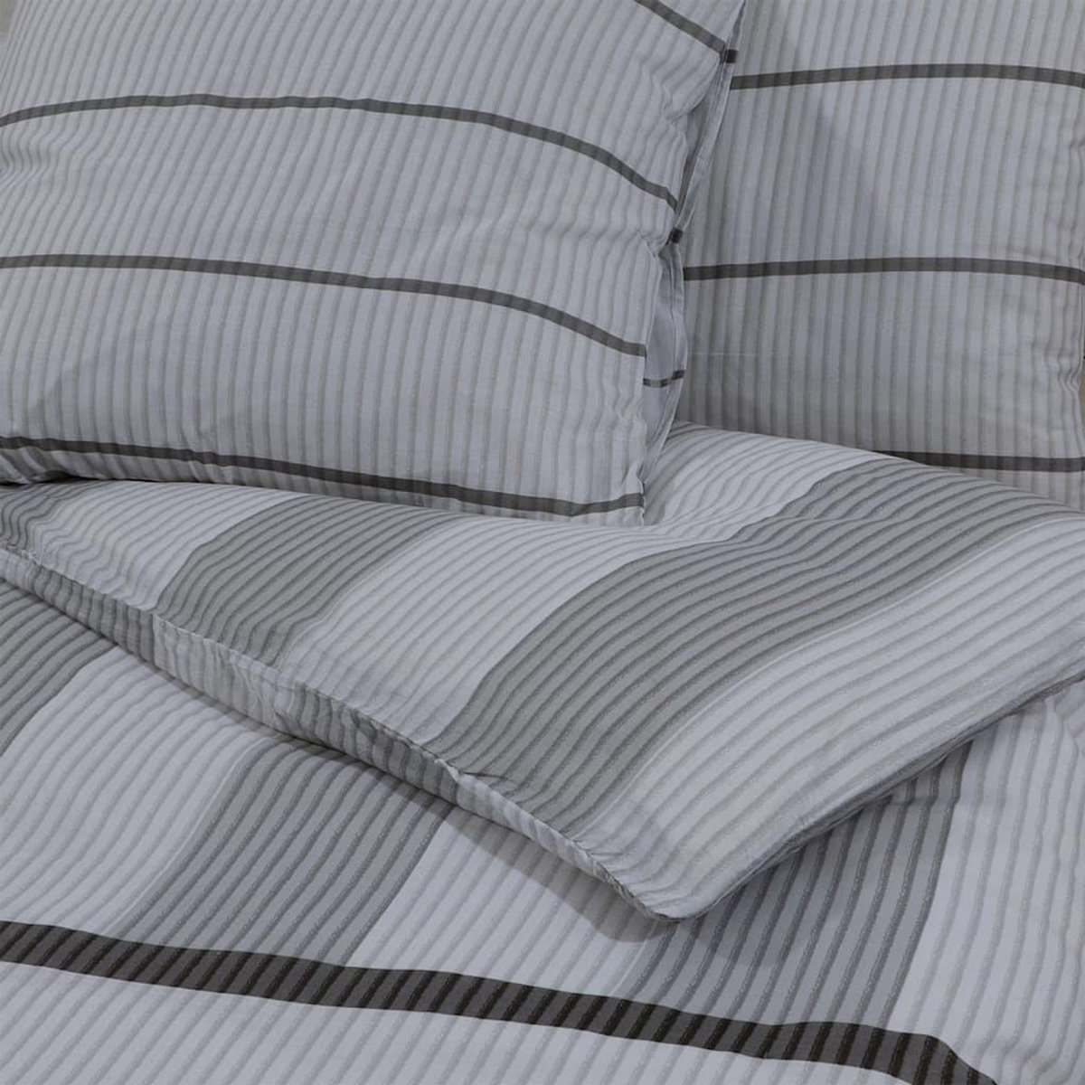 VIDAXL Ensemble de housse de couette Gris 200x220 cm Coton