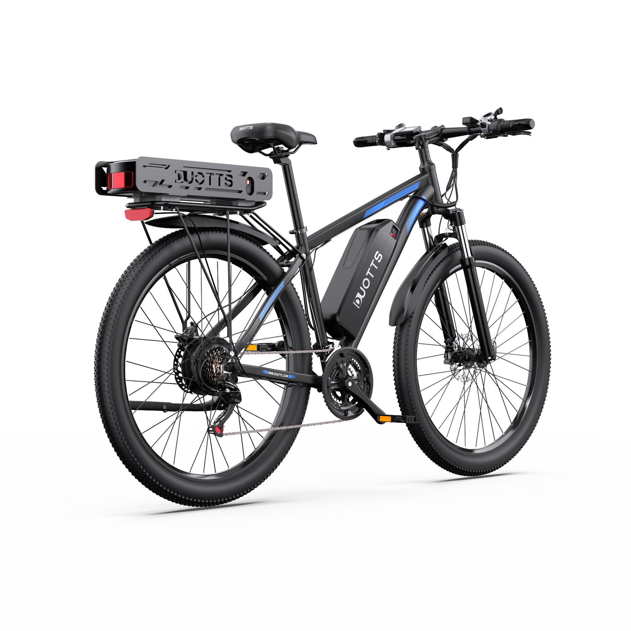Voir la diapositive 3 : DUOTTS Vélo électrique longue autonomie DUOTTS C29-K avec double batterie