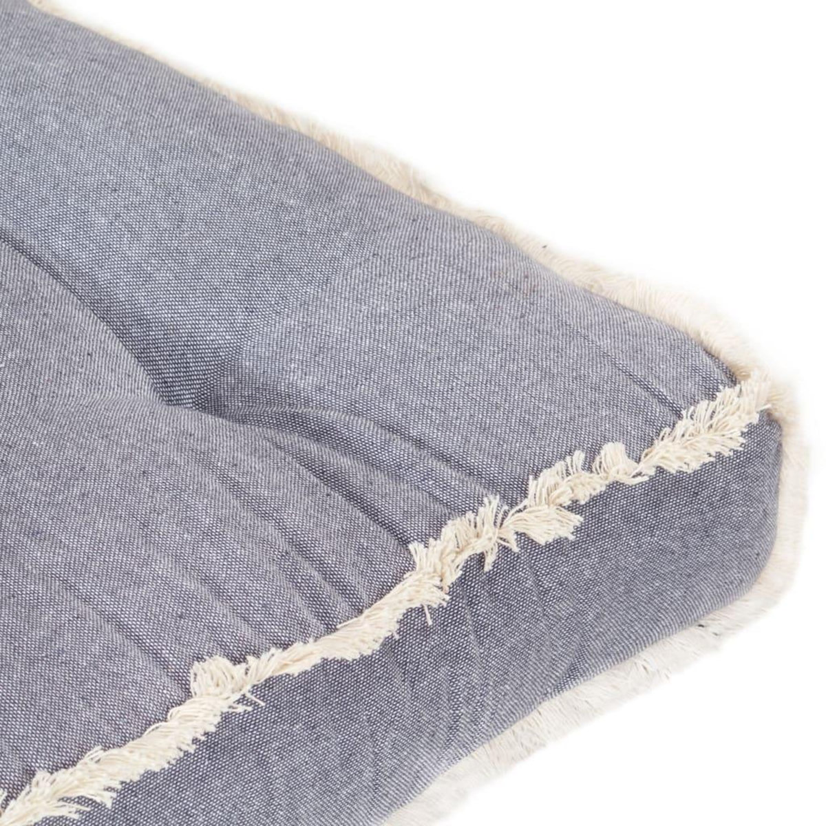 VIDAXL Coussin de canape palette Anthracite 120x80x10 cm