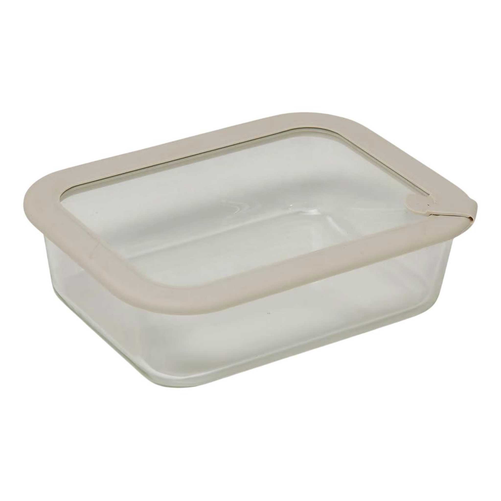 FIVE Boîte de conservation en verre  sileat  1,3l transparent