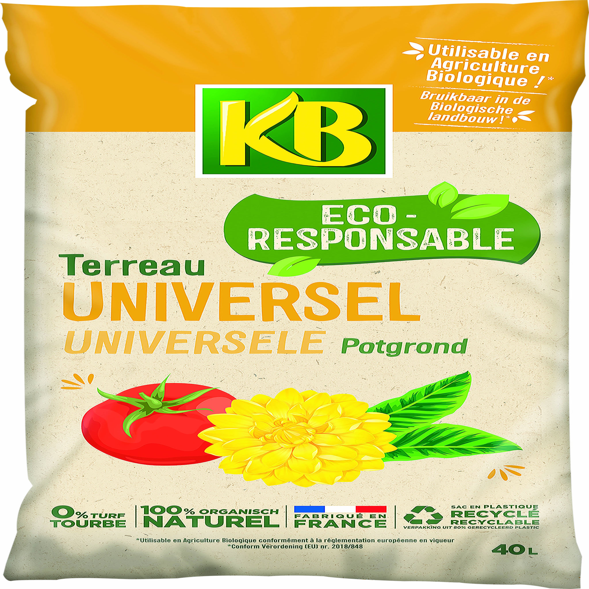 KB Terreau Eco-responsable - 40L