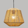 Voir la diapositive 3 : ATMOSPHERA Suspension luminaire effet corde Ethnik