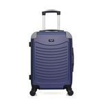 WAVE PARIS WAVE PARIS - Valise Cabine CONGO 55 cm 4 Roues. Coloris disponibles : Bleu, Rose, Gris, Noir, Beige