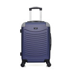 WAVE PARIS WAVE PARIS - Valise Cabine CONGO 55 cm 4 Roues. Coloris disponibles : Rose, Bleu, Gris, Beige, Noir