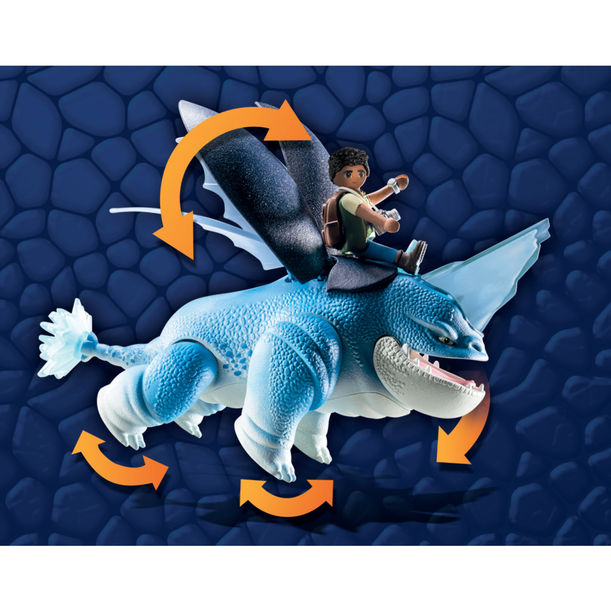 Voir la diapositive 2 : PLAYMOBIL 71082 - Dragons Nine Realms Plowhorn & D'Angelo