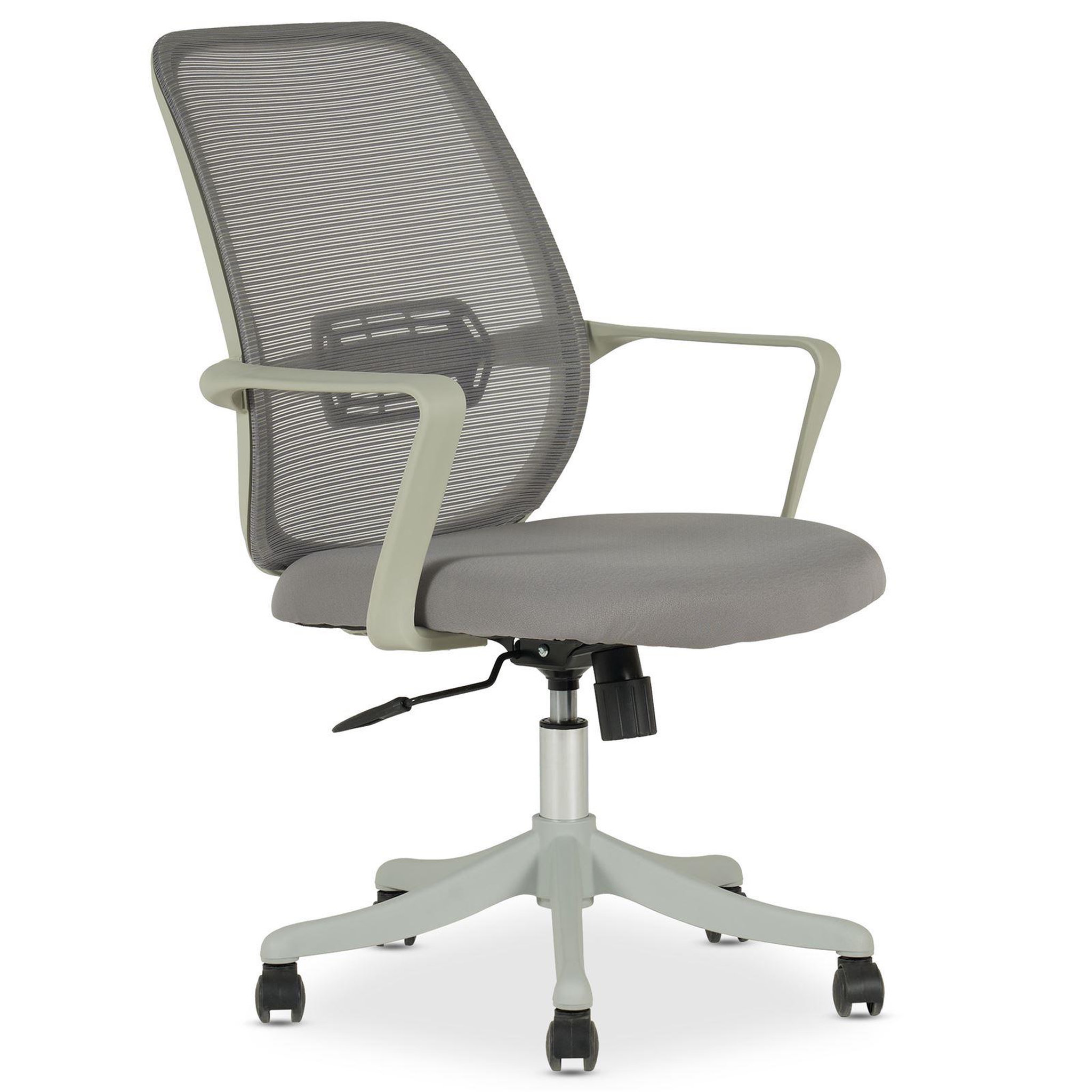 Voir la diapositive 1 : IDIMEX Chaise de bureau ergonomique MOLLIS réglable en tissu mesh