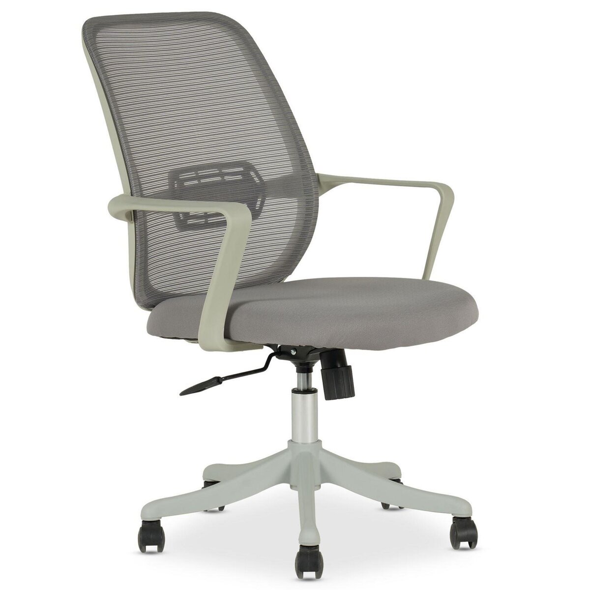 IDIMEX Chaise de bureau ergonomique MOLLIS réglable en tissu mesh