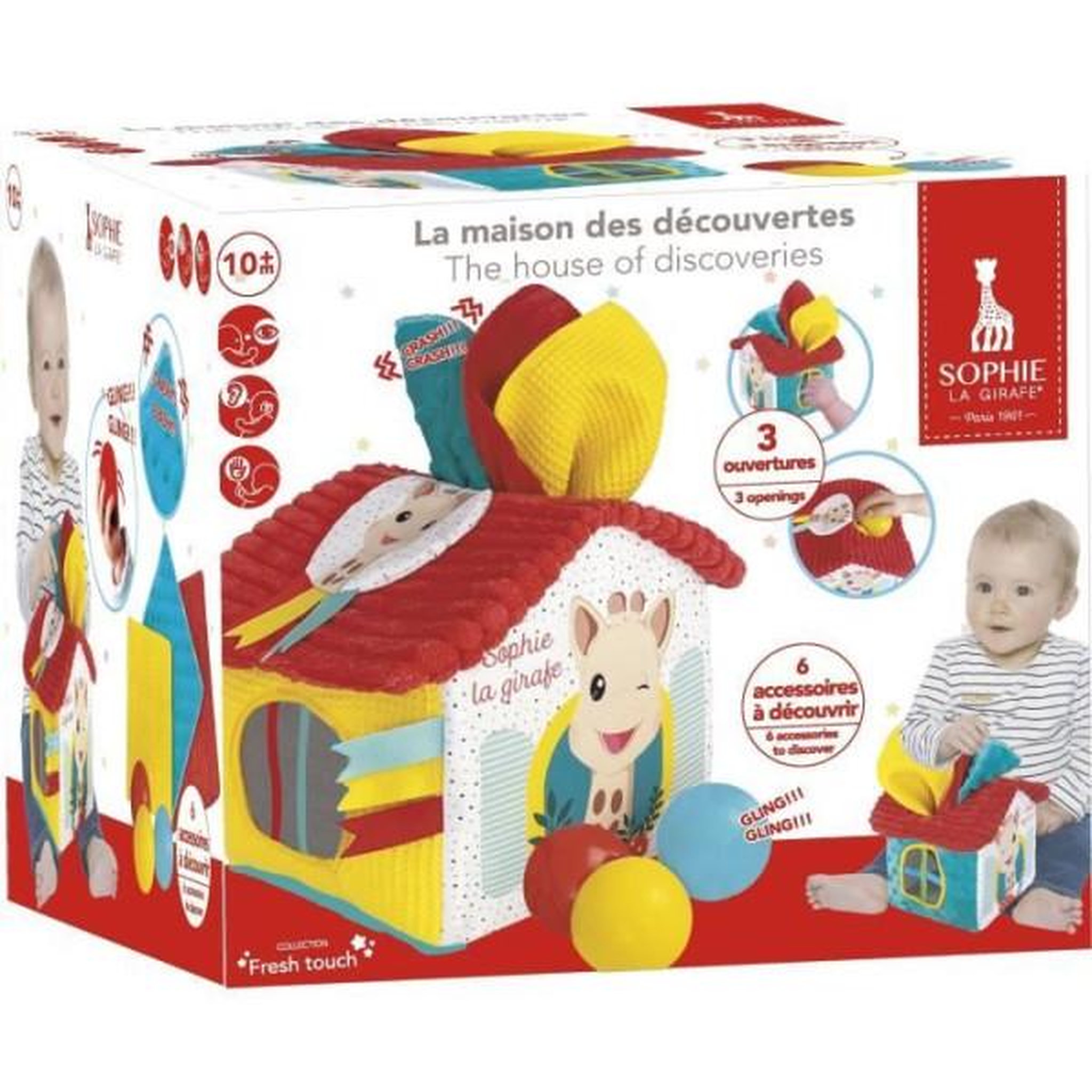 SOPHIE LA GIRAFE La maison des découvertes - SOPHIE LA GIRAFE