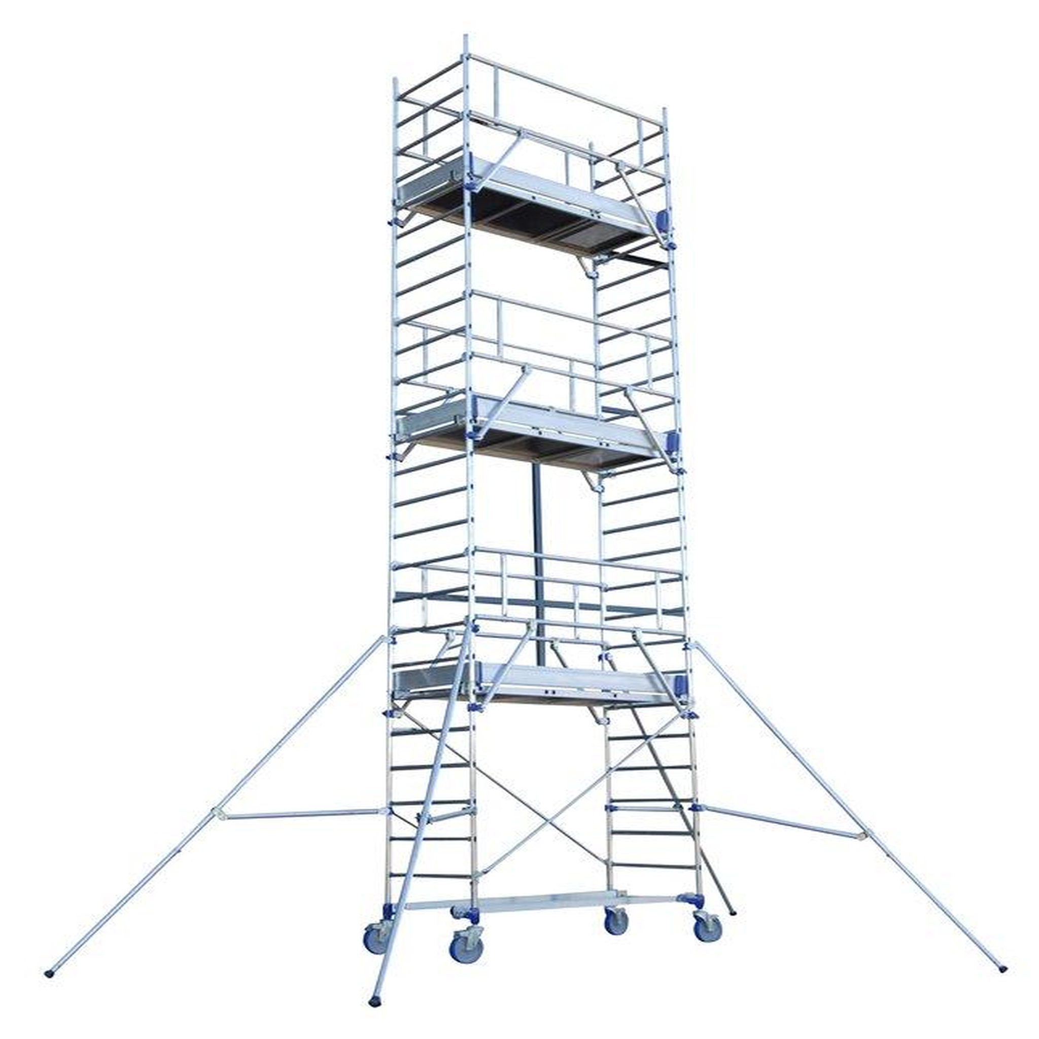 TUBESCA Echafaudage roulant TOTEM 2 LINE 180  5m85 plancher (7m85 travail)
