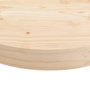 Voir la diapositive 5 : VIDAXL Dessus de table rond Ø90x3 cm bois de pin massif
