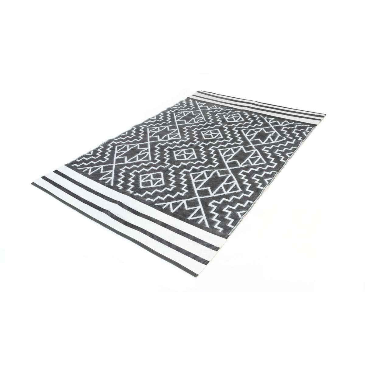 Inkazen Tapis extérieur - 160x240cm - Gris - INCA