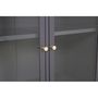 Voir la diapositive 3 : Paris Prix Vitrine 2 Portes  Bakal  85cm Gris Clair