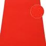 VIDAXL Gazon artificiel avec picots 4x1,33 m Rouge