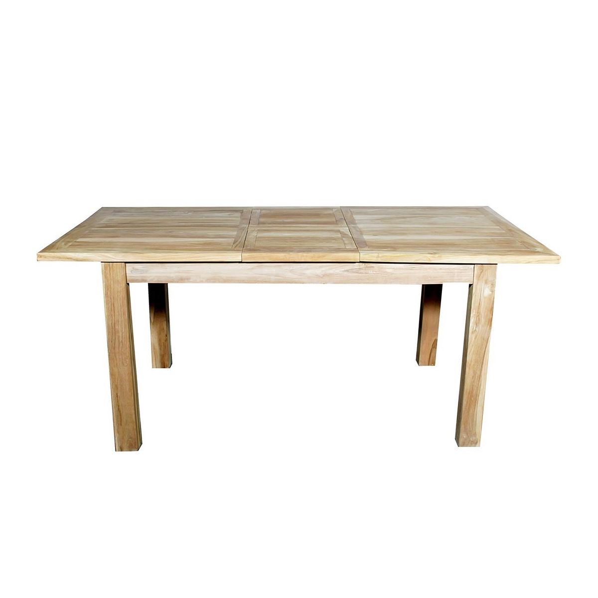 CONCEPT USINE Table de salle à manger extensible en teck PIA