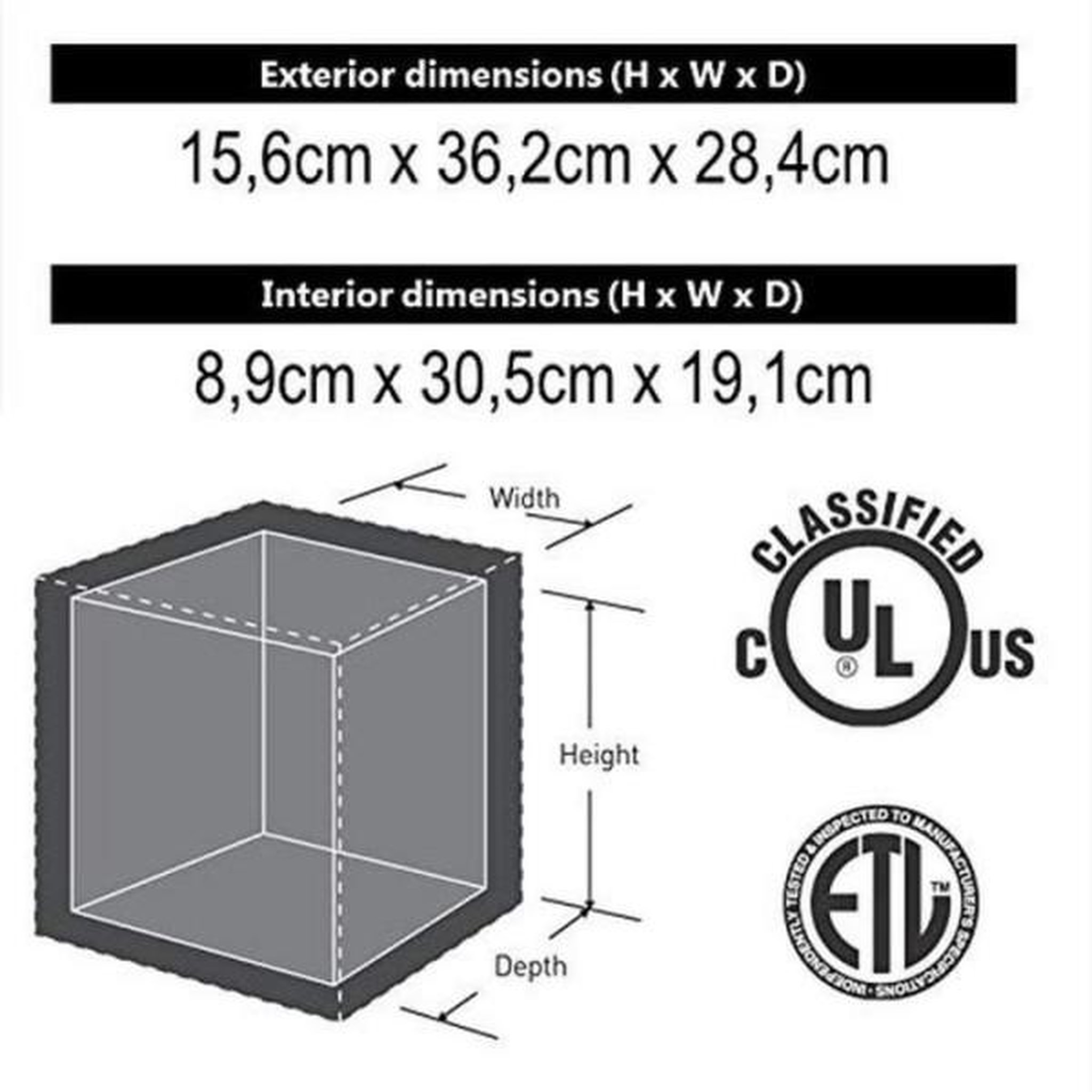 Voir la diapositive 6 : Master lock Coffre-fort ignifugé master lock l1200 - protection des supports multimédias - verrouillage a clé