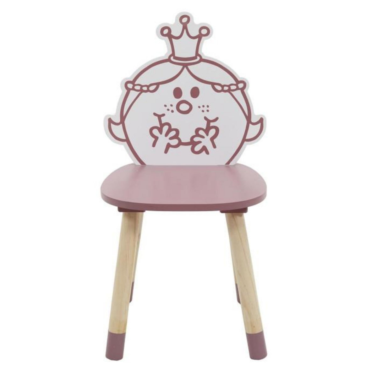 Paris Prix Chaise Enfant  Madame Princesse  57cm Rose