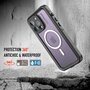 CASEPROOF Coque intégrale iPhone 14 Pro Max etanche antichoc MagSa