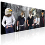Voir la diapositive 1 : Paris Prix Tableau Imprimé  Animal Faces