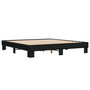 Voir la diapositive 3 : VIDAXL Cadre de lit sans matelas noir 160x200 cm
