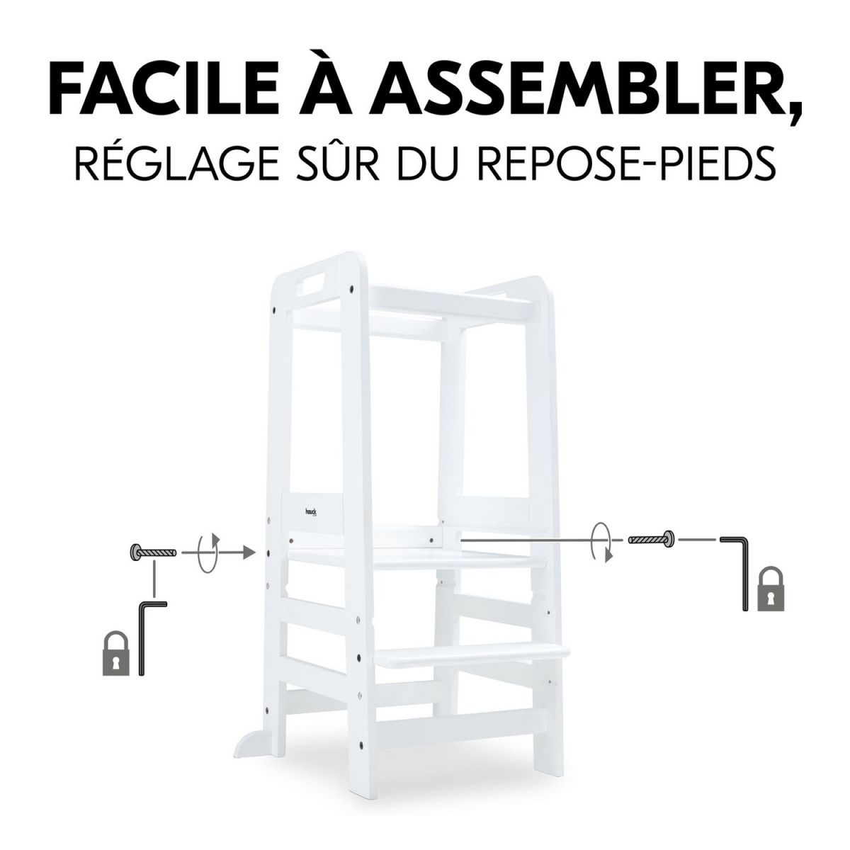 HAUCK Tour d'apprentissage Learn N Explore Blanc