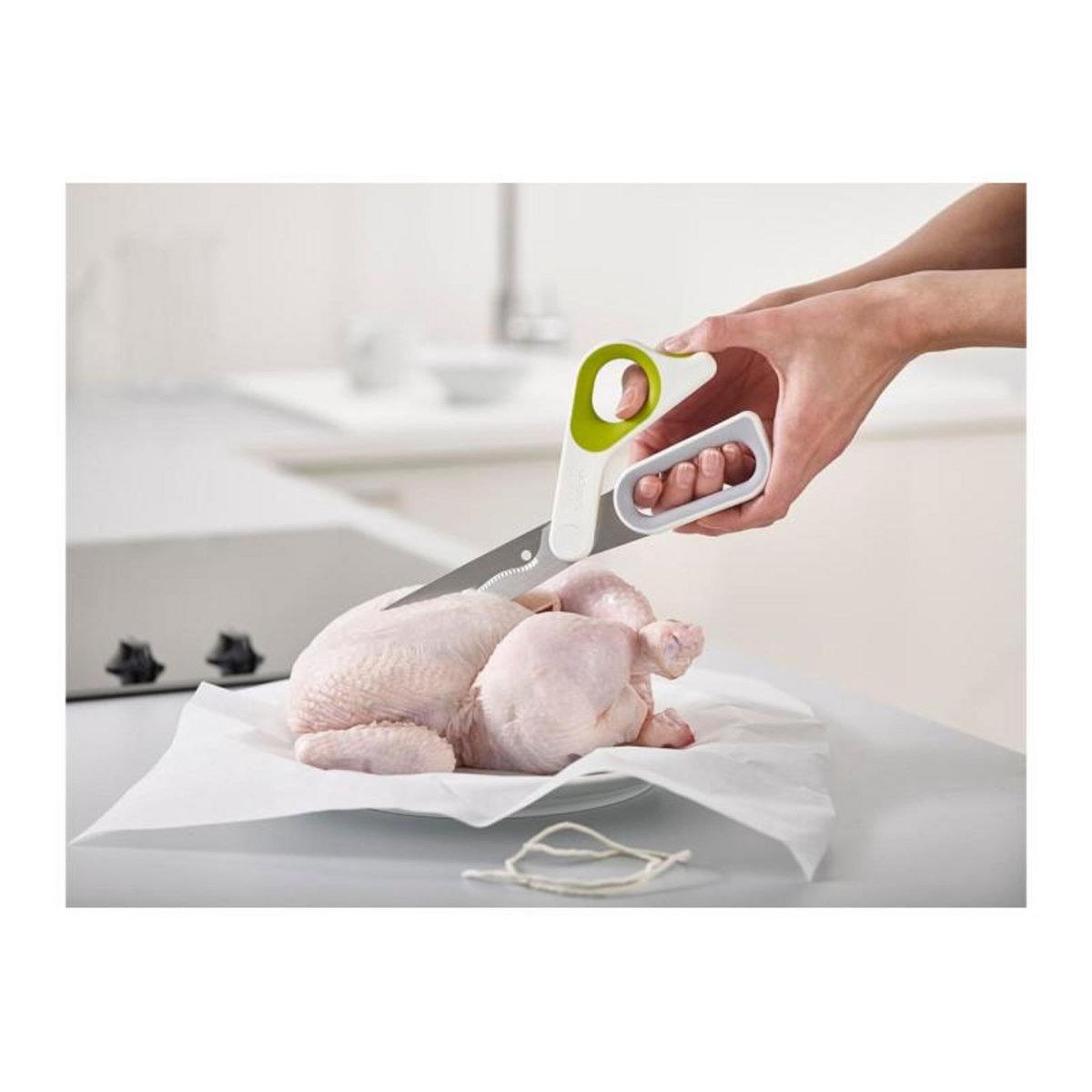 Joseph Joseph Accessoire de cuisine Joseph Joseph PowerGrip Ciseaux de cuisine avec prise de pouce integree