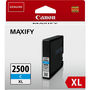 Voir la diapositive 1 : Canon Cartouche d'encre Originale PGI-2500 XL Cyan Haute Capacité - 9251B001