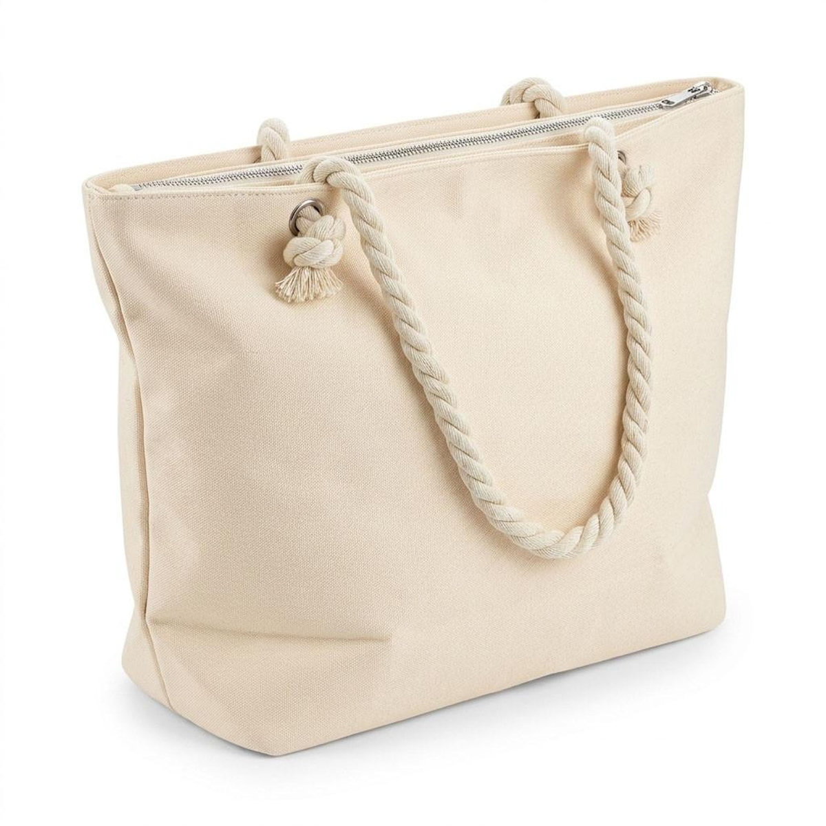 OZABI OZABI Sac de Plage Femme Jute Synthétique – Message Pailleté – Cordage