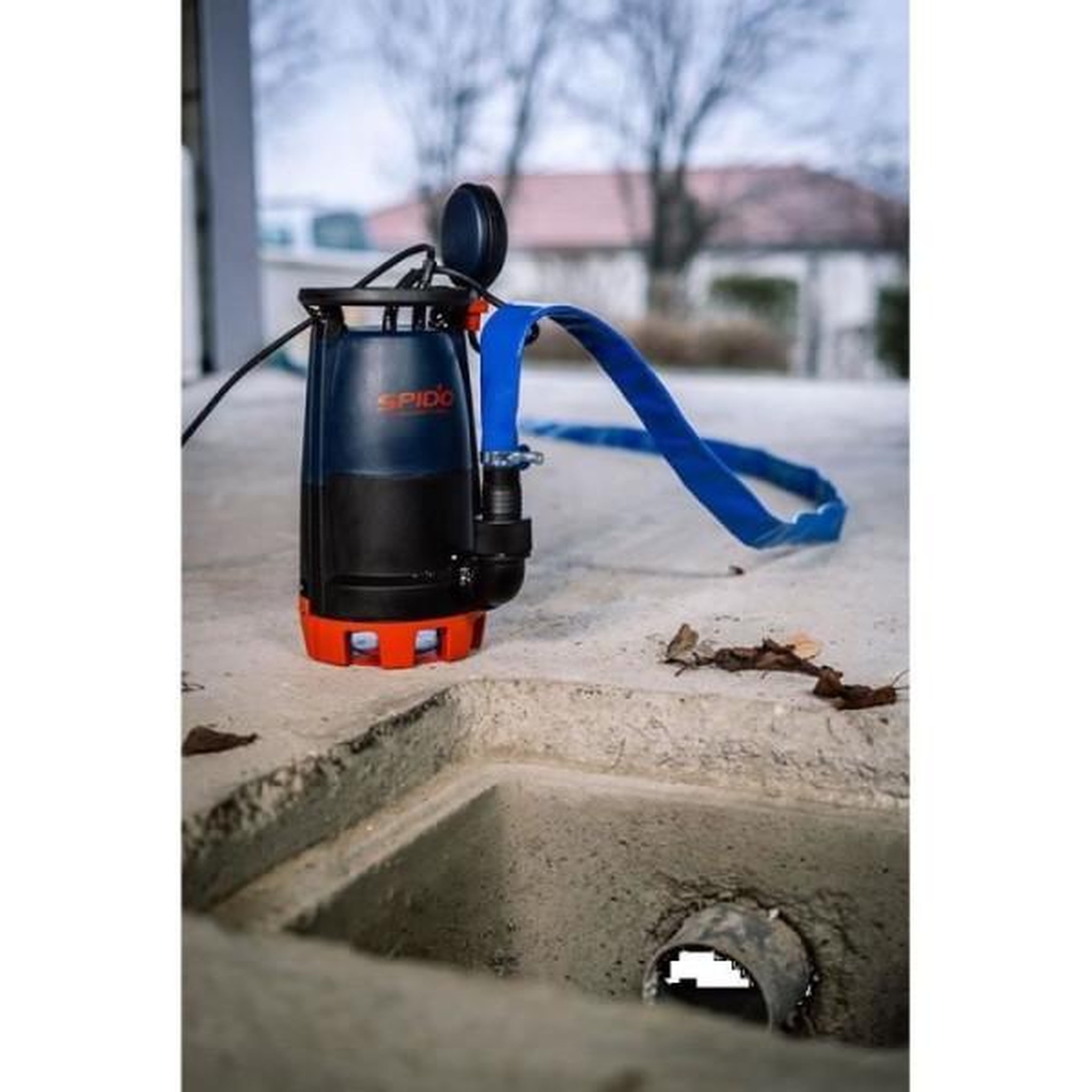 Voir la diapositive 2 : SPIDO Pompe d'évacuation 3 en 1 - spido - classic vcdc-500-p2 - 500 w - débit de 12,5 m³/h