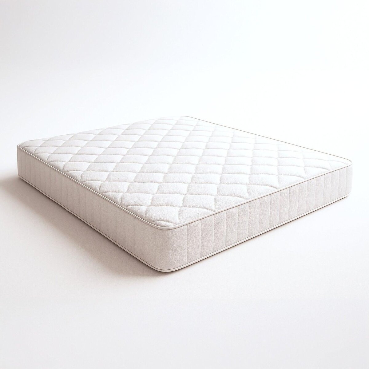THE WHITE STONE Matelas 80x190 en Mémoire de Forme | Hauteur 20 cm | Orthopédique & Ignifuge | Revêtement Anallergique et Antibactérien | Fabriqué en Italie
