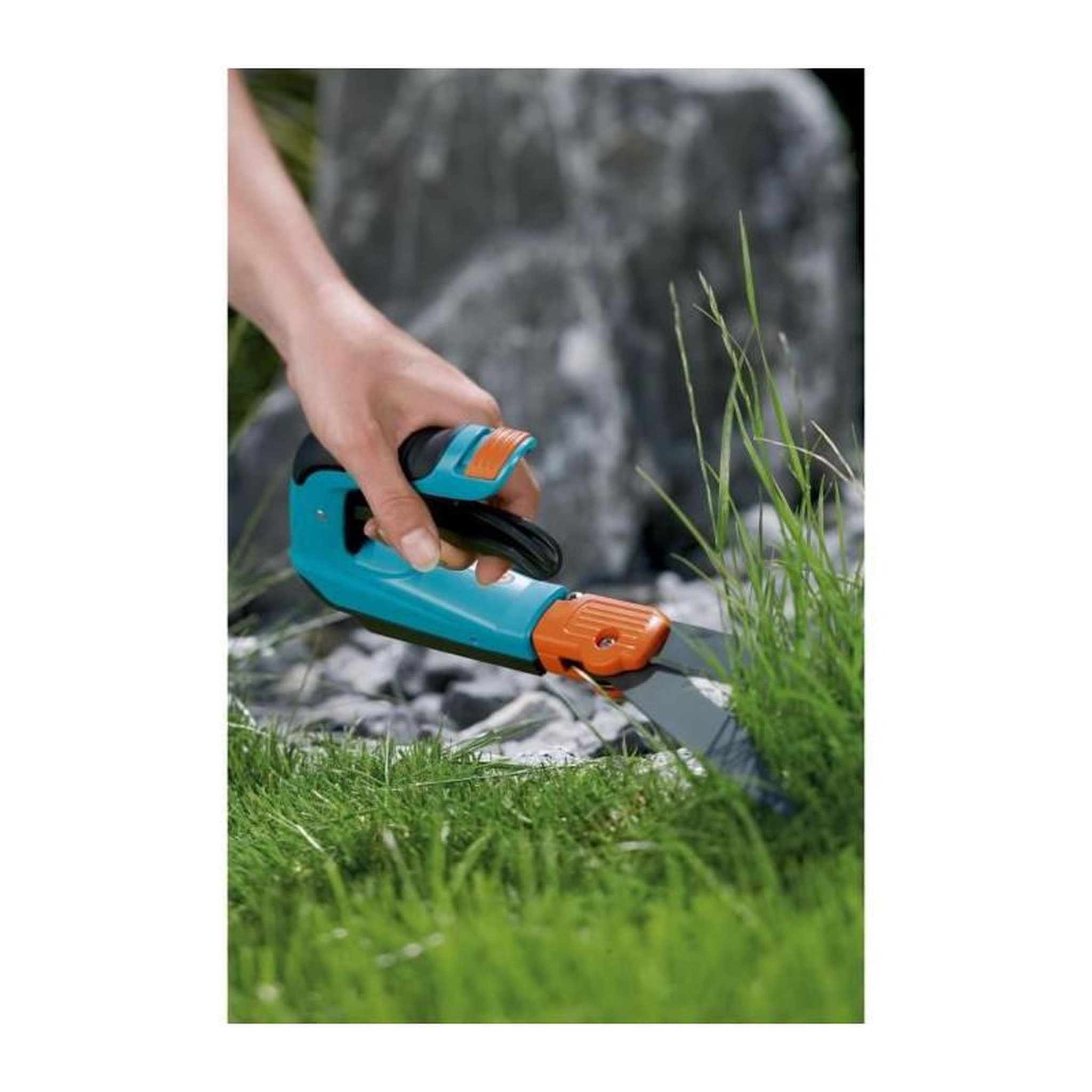 Voir la diapositive 2 : Gardena Cisaille à gazon orientable Comfort Plus