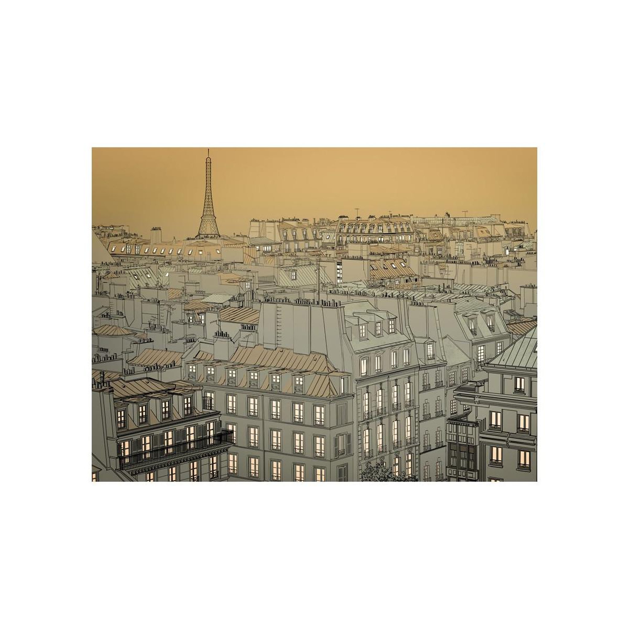 Voir la diapositive 2 : Paris Prix Papier peint  bonne nuit paris !