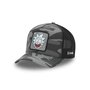 Voir la diapositive 1 : CAPSLAB Casquette trucker premium en sergé de coton Rick & Morty Black Camo